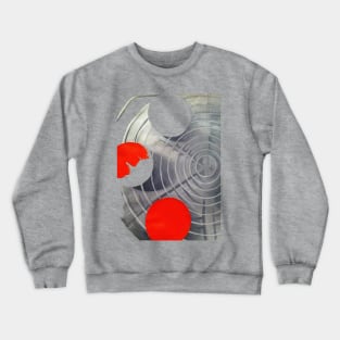 red and gray Crewneck Sweatshirt